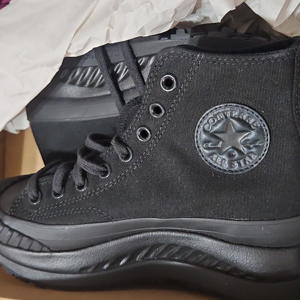 Converse Chuck 70 Black High Tops - Picture 2 of 8